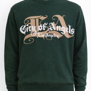 City of Angels Green Sweater
